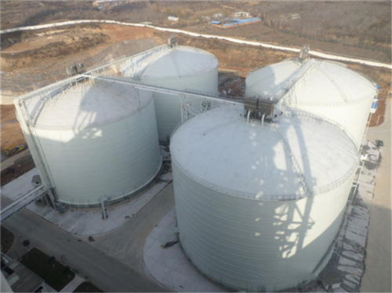 丽江5000吨立式粉煤灰储存罐